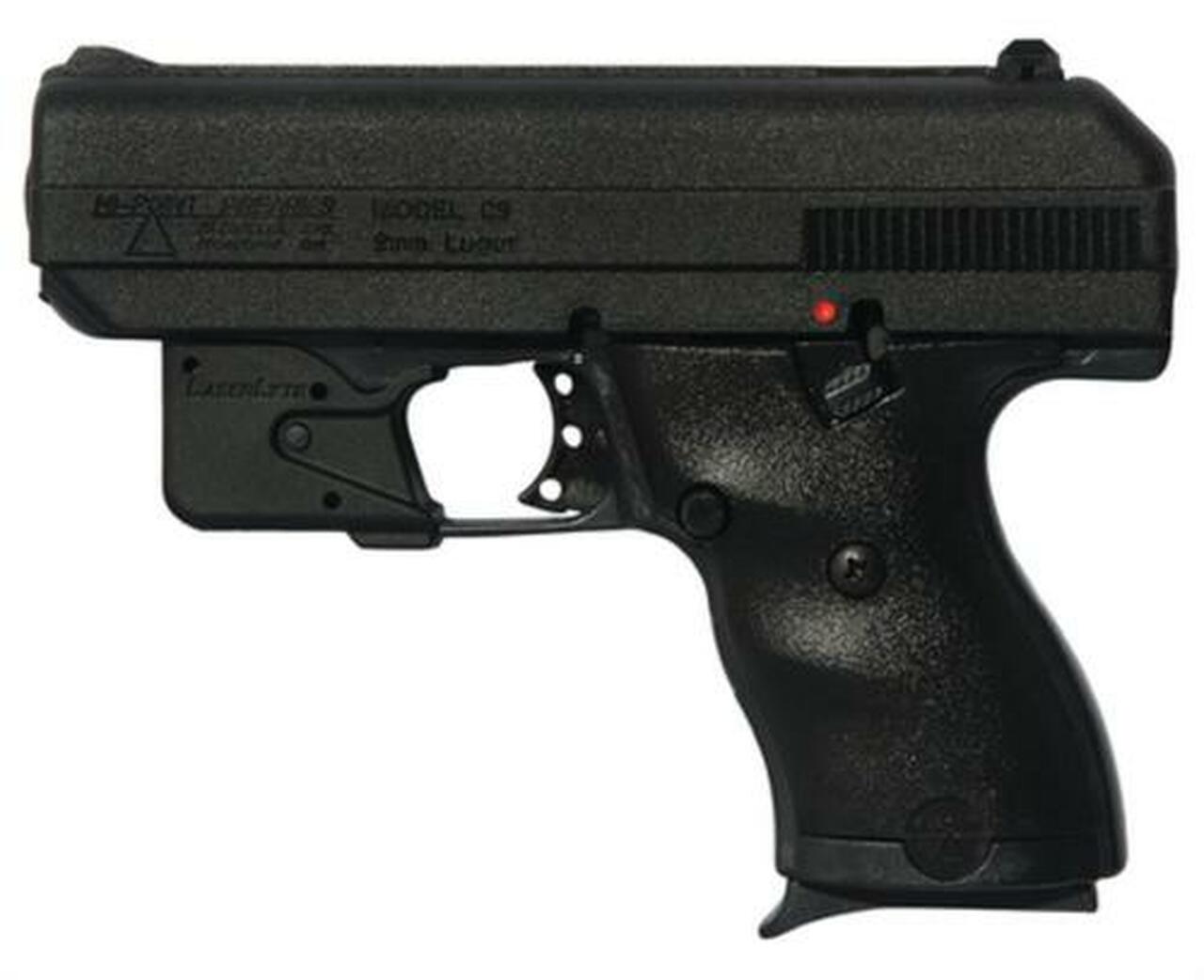 Hi-Point 9mm 3.5″ Barrel, Laserlyte Trigger-Guard Mount Laser Polymer Frame 8rd Mag