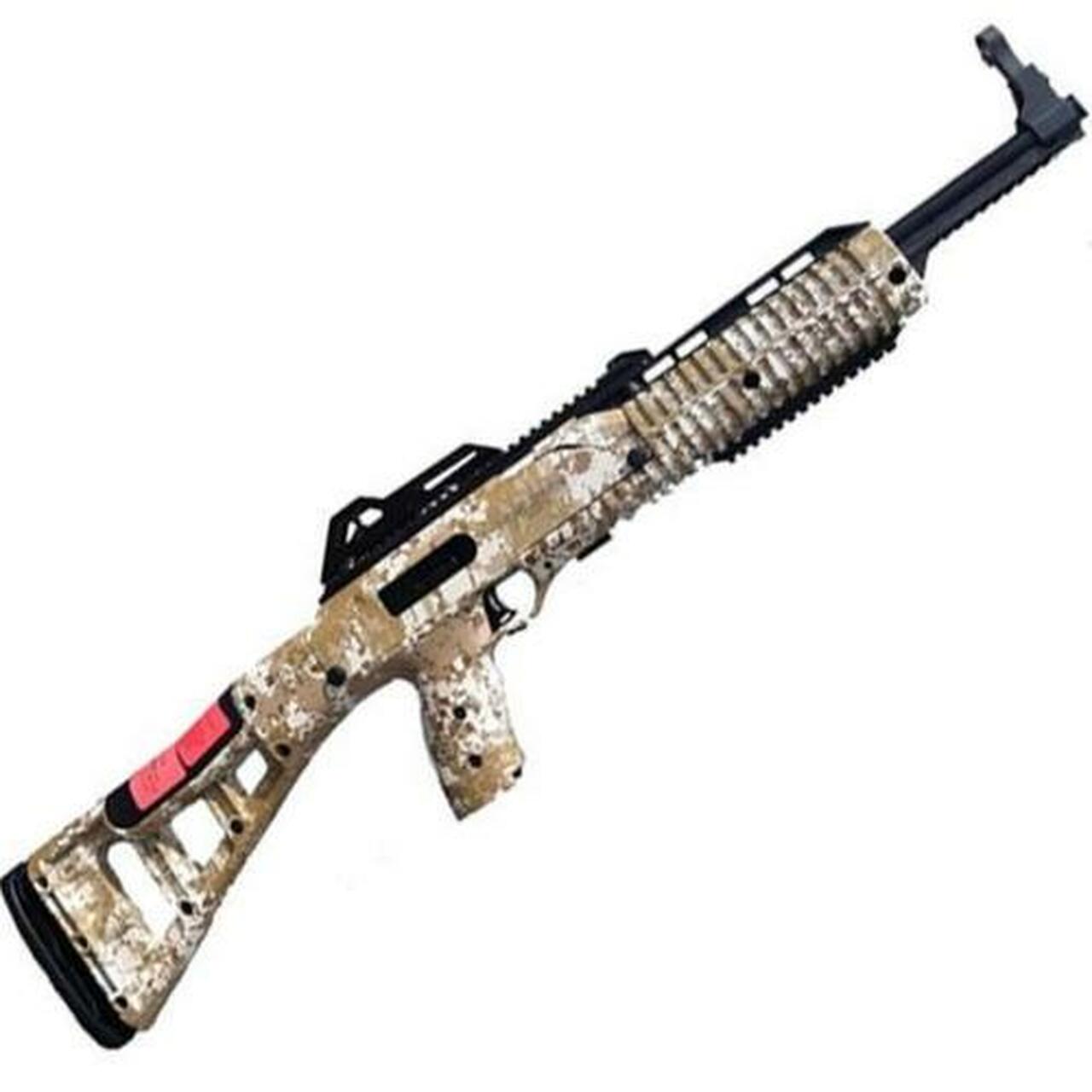 Hi-Point Carbine, 9mm, 17.5″ Barrel, 10rd, Desert Digital Camo Polymer Stock