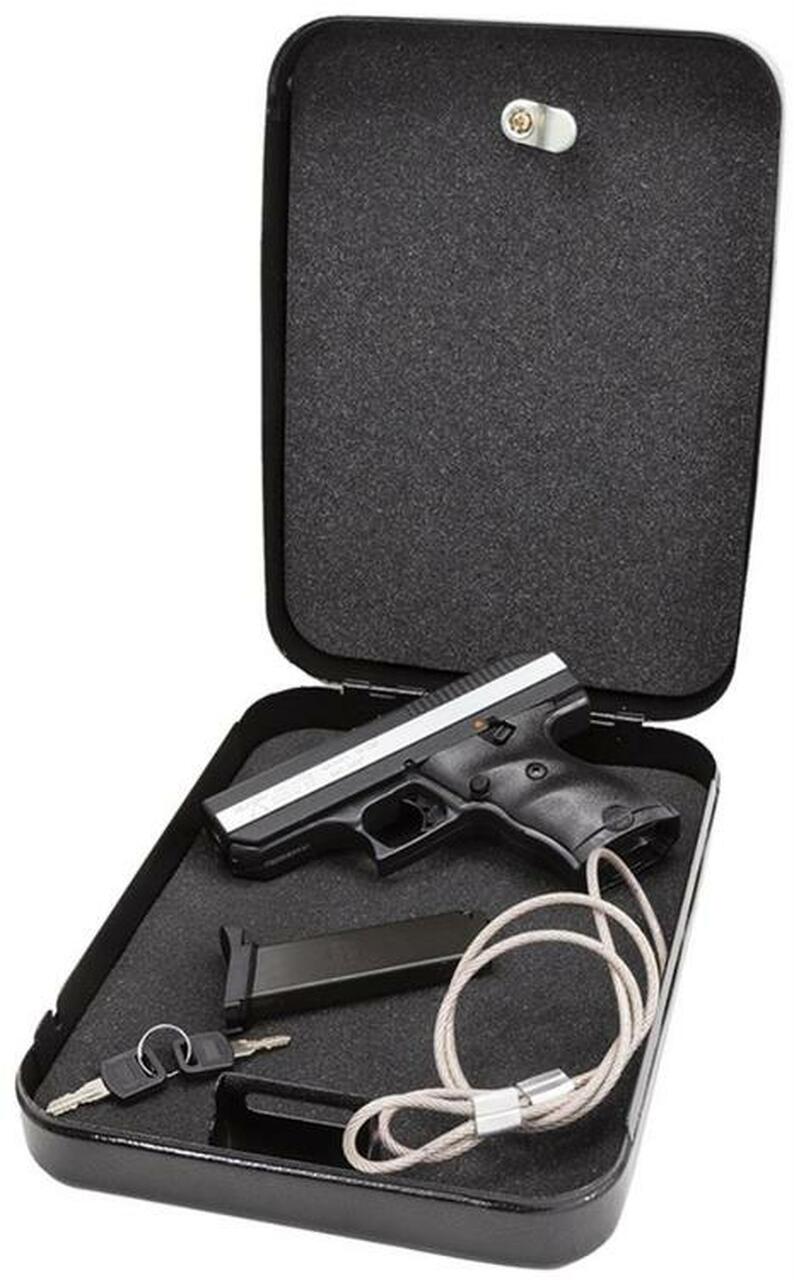 Hi-Point Home Security Pack 380ACP Gun 3.5″ Barrel, Black Poly, Lock Box, 8rd