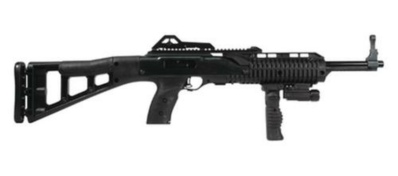 High Point 9mm Carbine Rifle with Foregrip and Light, 16″ Barrel 10 + 1 Rounds