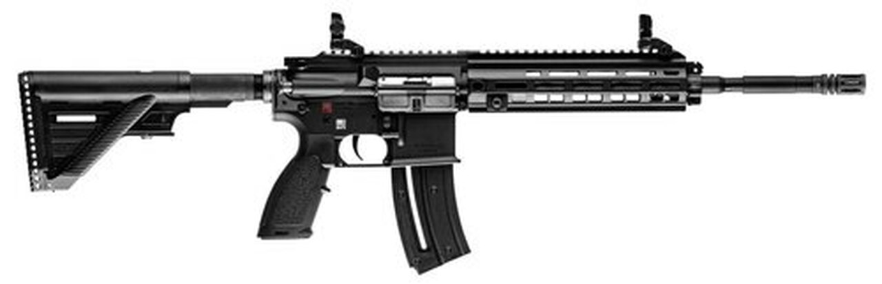 HK 416 Rimfire, .22 LR, 16.1″ Barrel, 10rd, Black