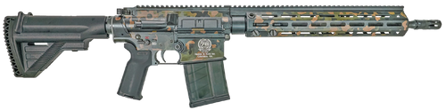HK MR556 75th Anniversary 223 Remington/5.56mm, 16.5″ Barrel, Flecktarn Camo, 30rd
