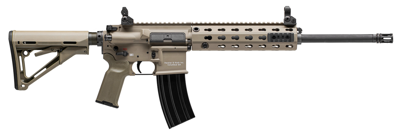 HK MR556A1 5.56/.223, 16.5″ Barrel, Custom HK Soft Case, Flat Dark Earth, 30rd