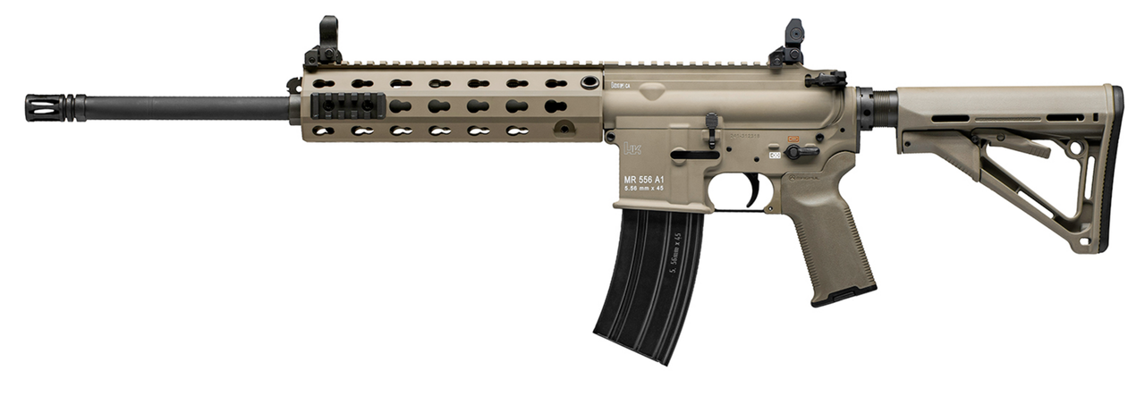 HK MR556A1 5.56/.223, 16.5″ Barrel, Custom HK Soft Case, Flat Dark Earth, 30rd