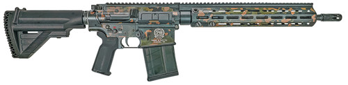 HK MR762 75th Anniversary 7.62x51mm, 16.5″ Barrel, Flecktarn Camo, M-Lok Handguard, 20rd