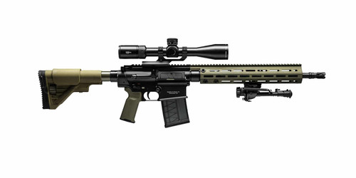 HK MR762 Long Rifle Package III 7.62x51mm, 16.5″ Barrel, Includes Scope and Bipod, 10rd