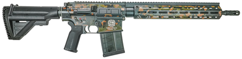 HK MR762A1 7.62x51mm, 16..5″ Barrel, Flecktarn Camo, 10rd