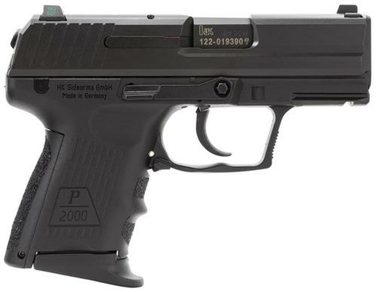 HK P2000 SK (V2) LEM DAO, three 9rd magazines and night sights