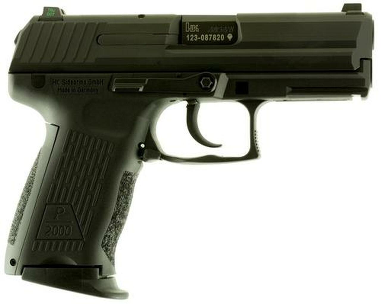 HK P2000 V2 LEM, .40 S&W, 3.6″, 10rd, Black