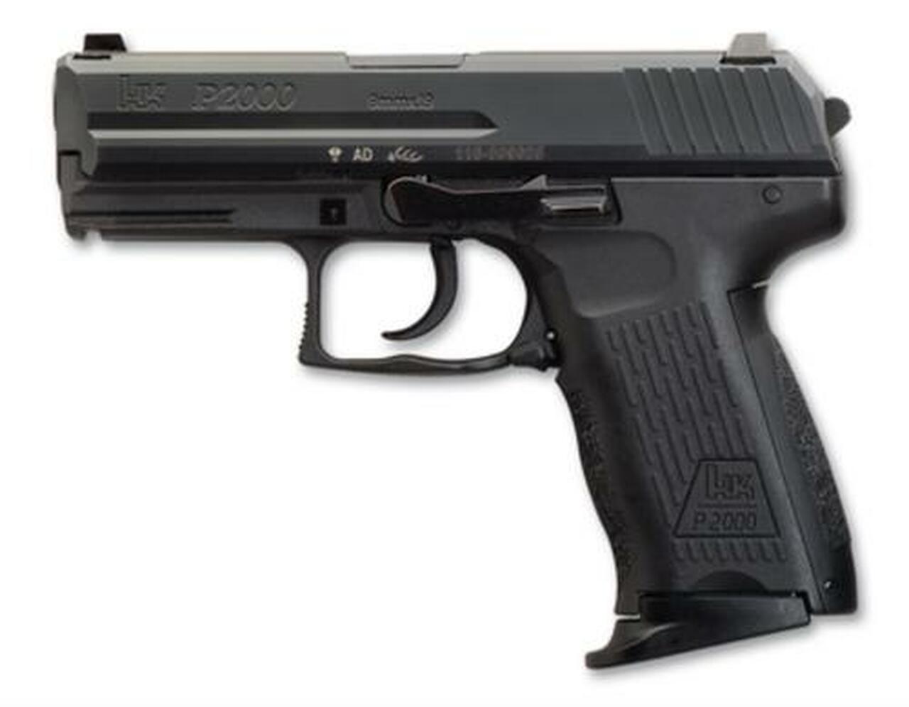 HK P2000 (V3) 9mm, 3.6″ Barrel, 10rd, DA/SA