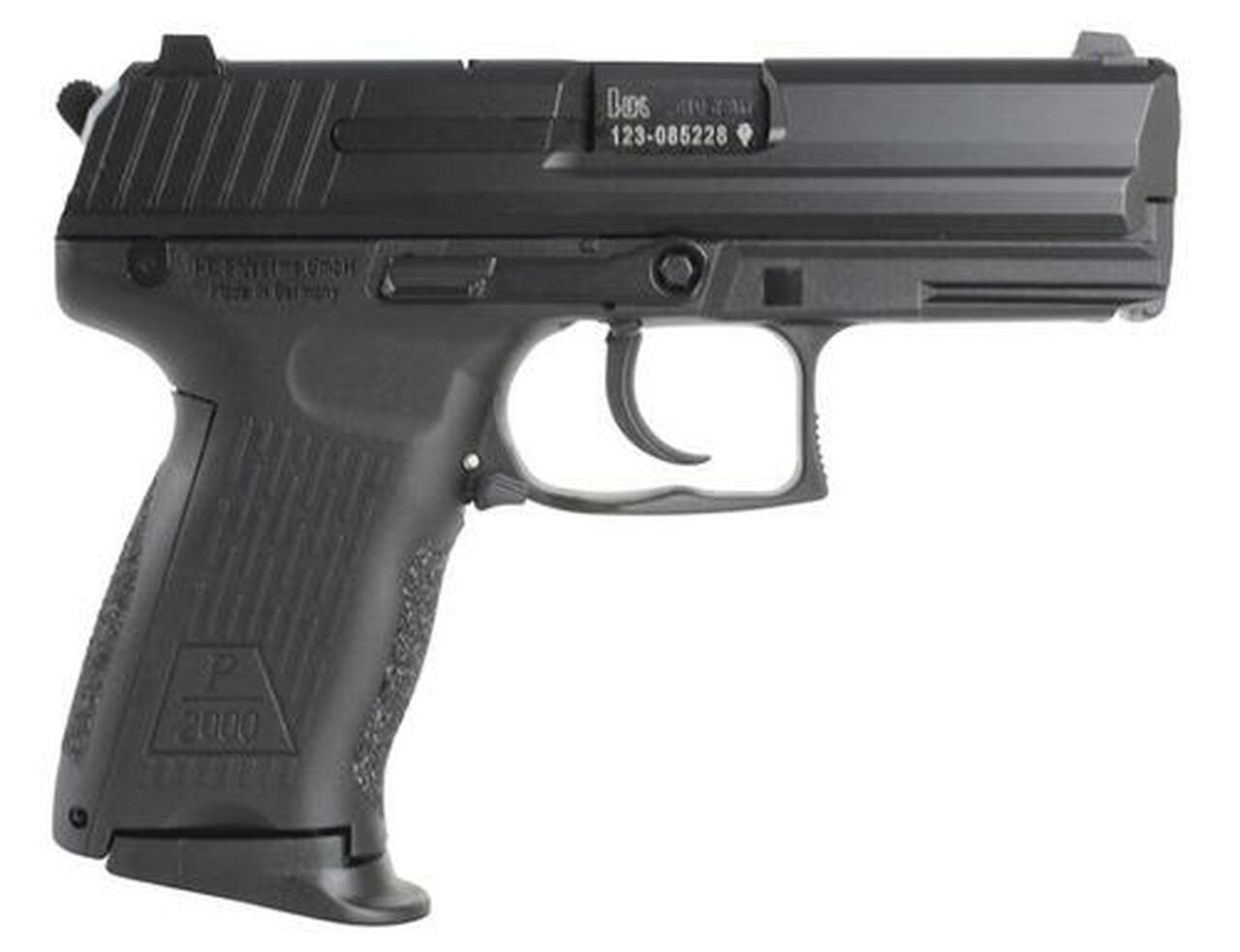 HK P2000 V3 *CA/MA Compliant* SA/DA 40 S&W, 3.66″ Barrel,, , 10 rd