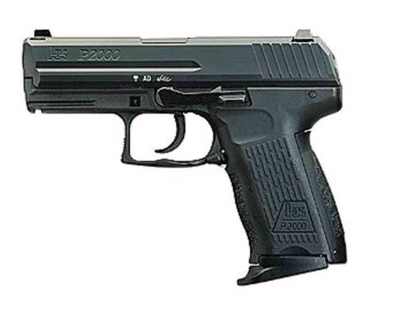 HK P2000 V3 *CA/MA Compliant* SA/DA 9mm 3.66″ Barrel, 2 Mags 3-Dot Decoc, 10rd