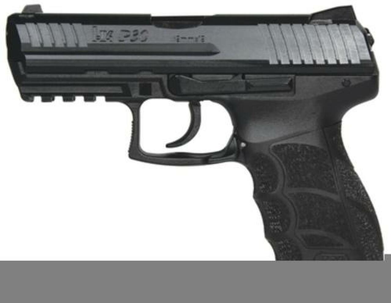 HK P30 LEM 9mm, 3.9″, 10rd, No Manual Safety, Black
