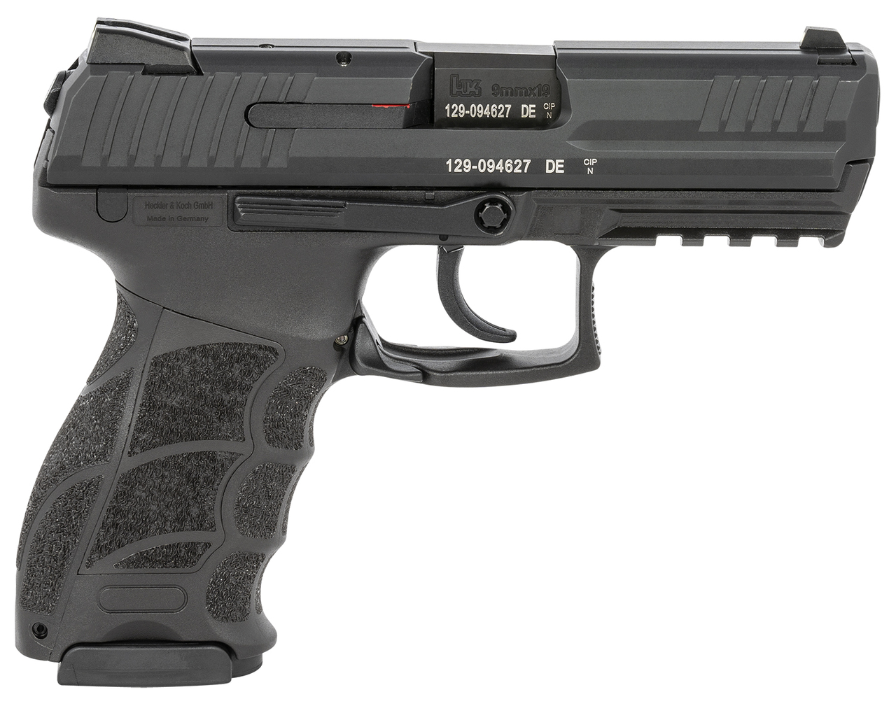 HK P30 V1 Light LEM 9mm, 3.85″ Barrel, Fixed Sights, NTS, Black, 17rd
