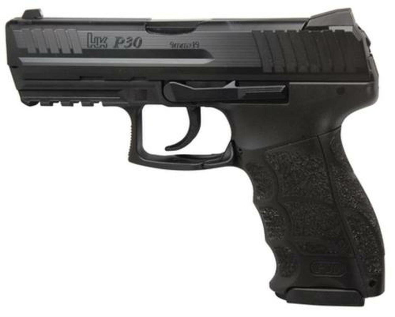 HK P30 (V1) “light” LEM DAO, two 15rd magazines