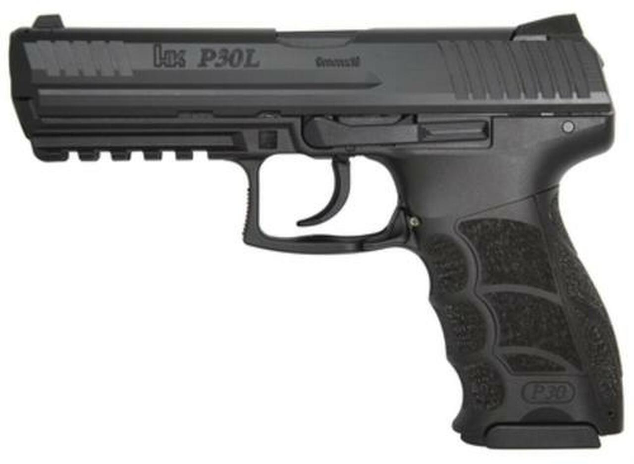 HK P30L Long Slide DAO 9mm LEM, 10rd, 4.44″, No Manual Safety