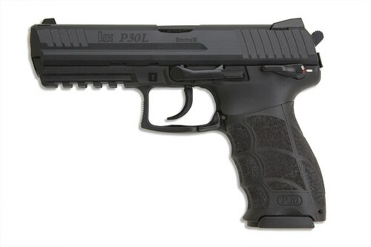 HK P30LS, Long Slide (V3) DA/SA, Ambi Manual Safety17rd Mag 9mm