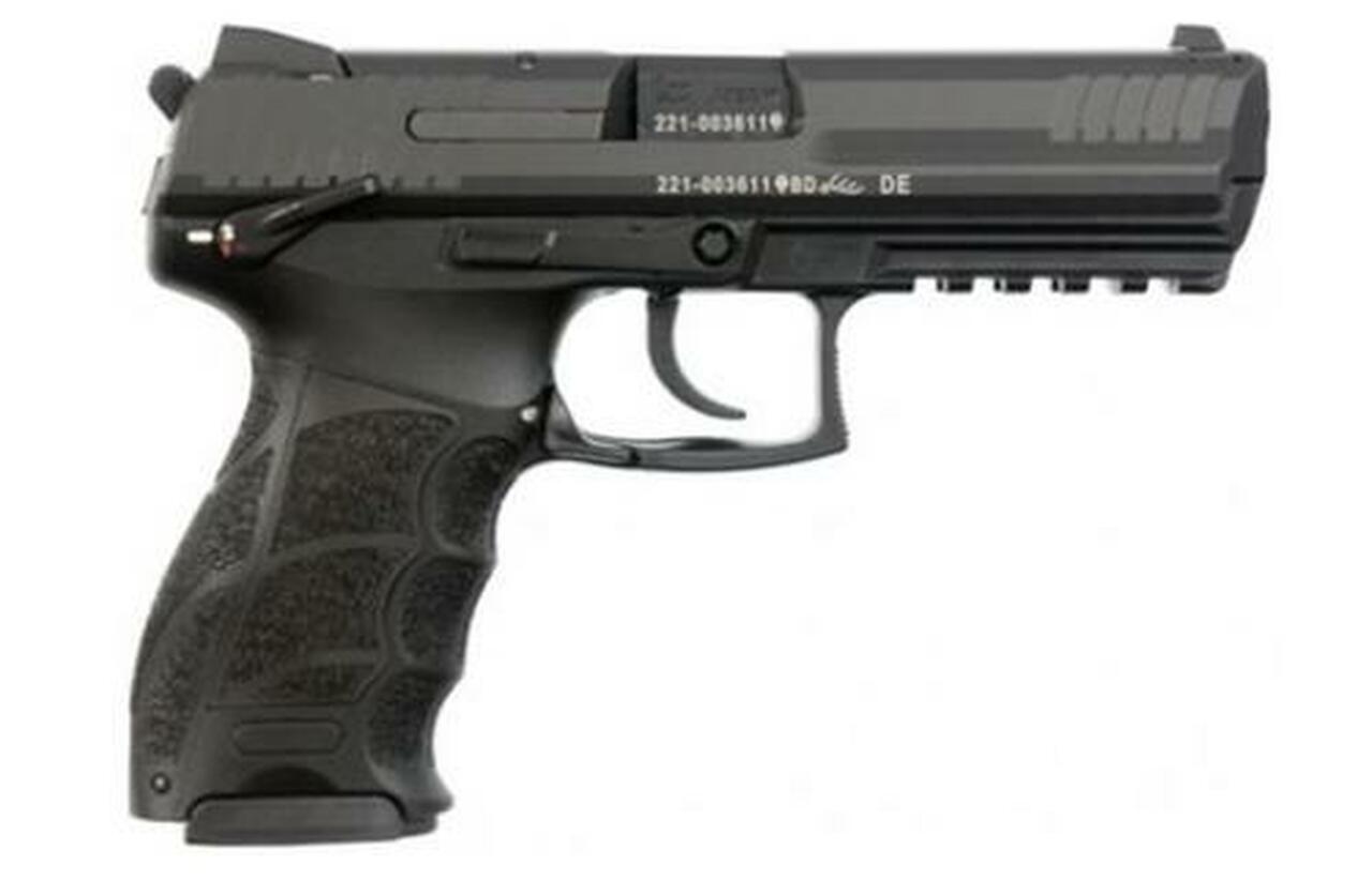 HK P30LS, Long Slide (V3) DA/SA, ambidextrous safety/rear decocking button, two 13rd magazines