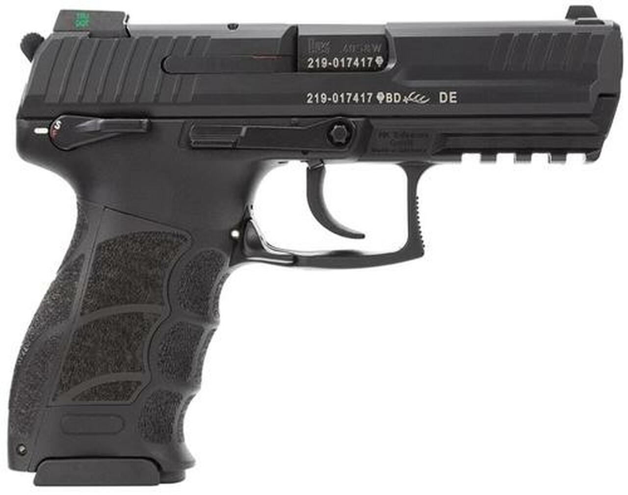 HK, P30S, Semi-automatic, DA/SA, 40 S&W, 3.85″ Barrel, Black, Interchangeable Grip Panels, Ambidextrous Mag Release and Decocker/Safety, Night Sights, 13Rd, 3 Magazines