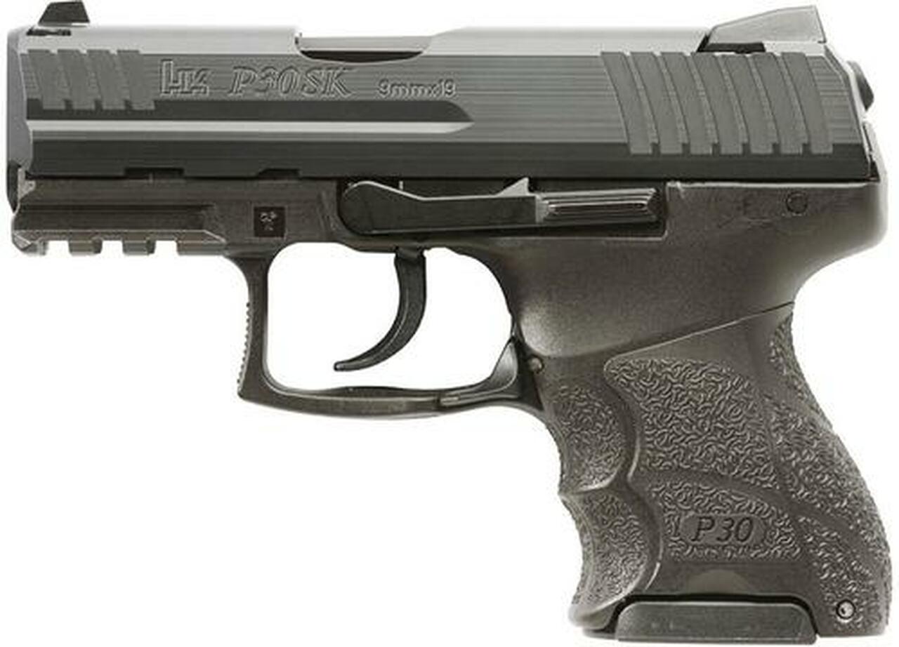 HK P30SK, Subcompact, (V1) “light” LEM DAO, two 10rd magazines