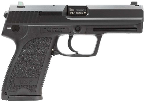 HK USP V7 9mm, 4.25″ Barrel, Black, 3-Dot Night Sights, 15rd