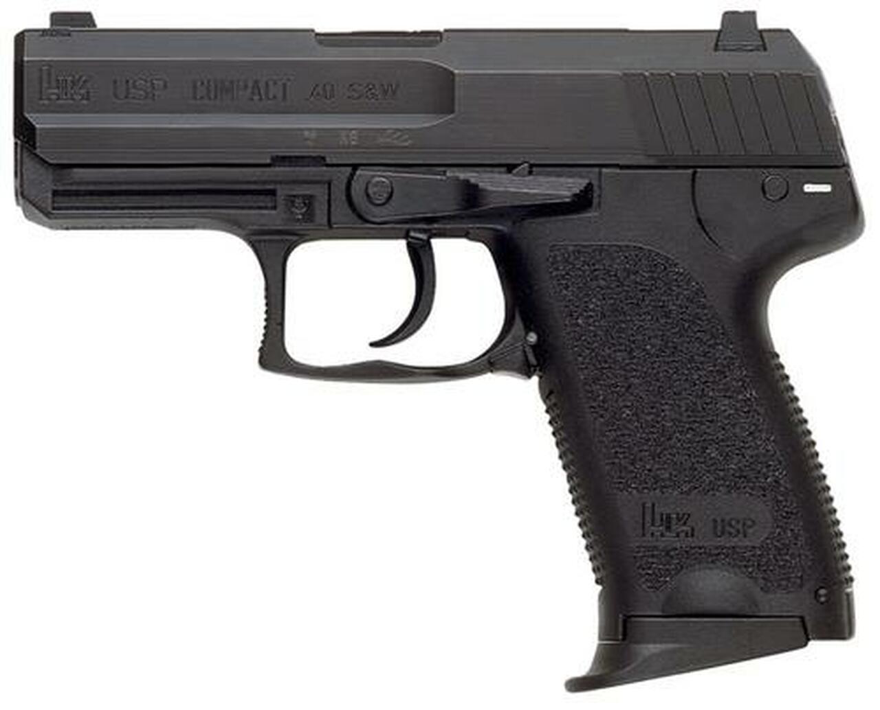 HK USP40 Compact (V7) LEM DAO, two 10rd magazines