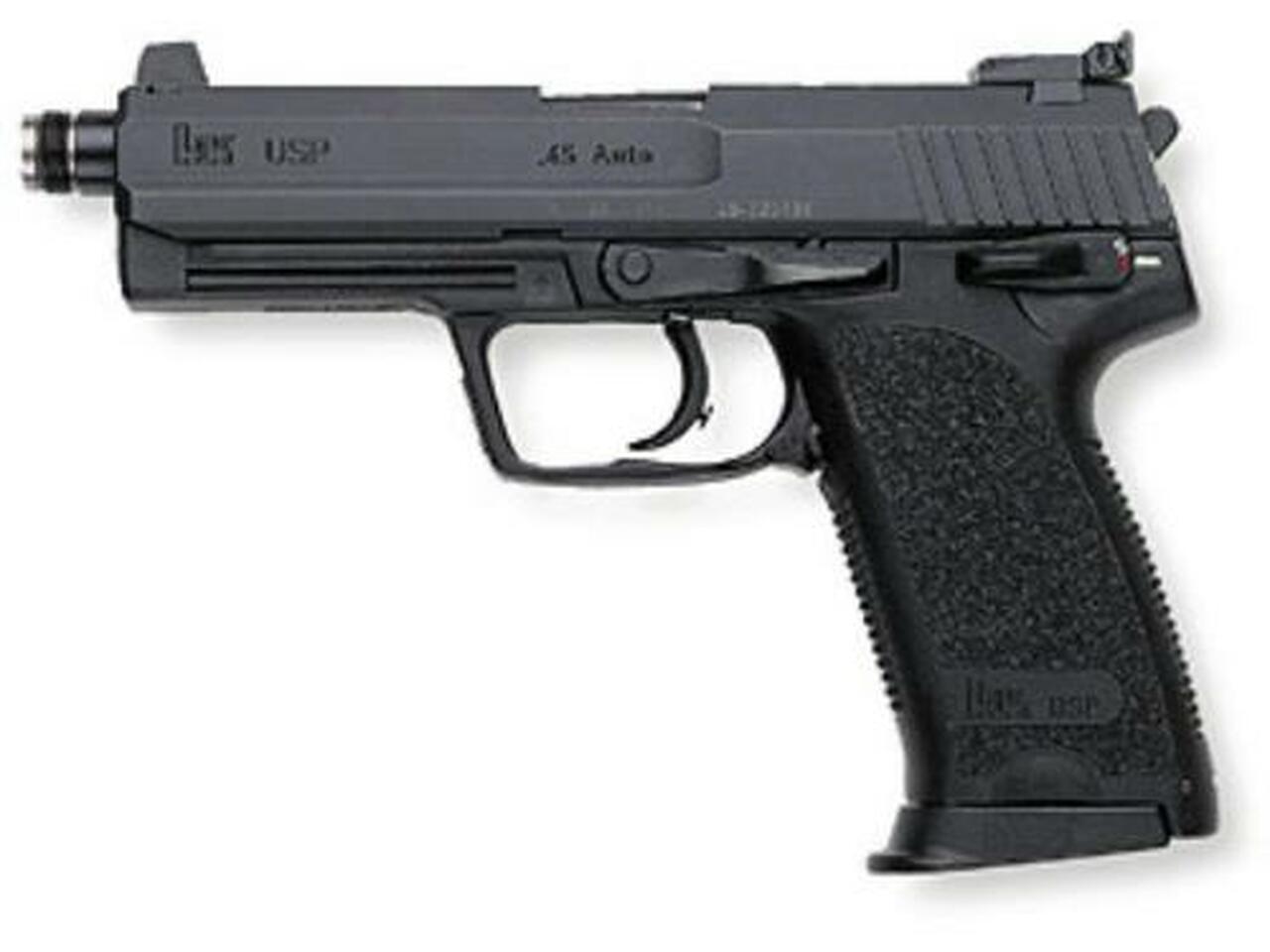 HK USP40 Tactical (V1) DA/SA, safety/decocking lever on left, two 13rd magazines