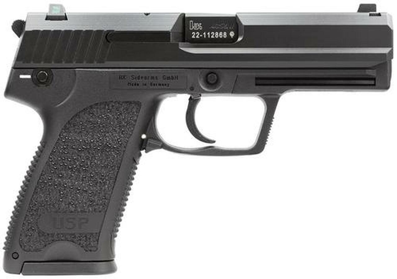 HK USP40 (V1) DA/SA, safety/decocking lever on left, three 13rd magazines and night sighhts