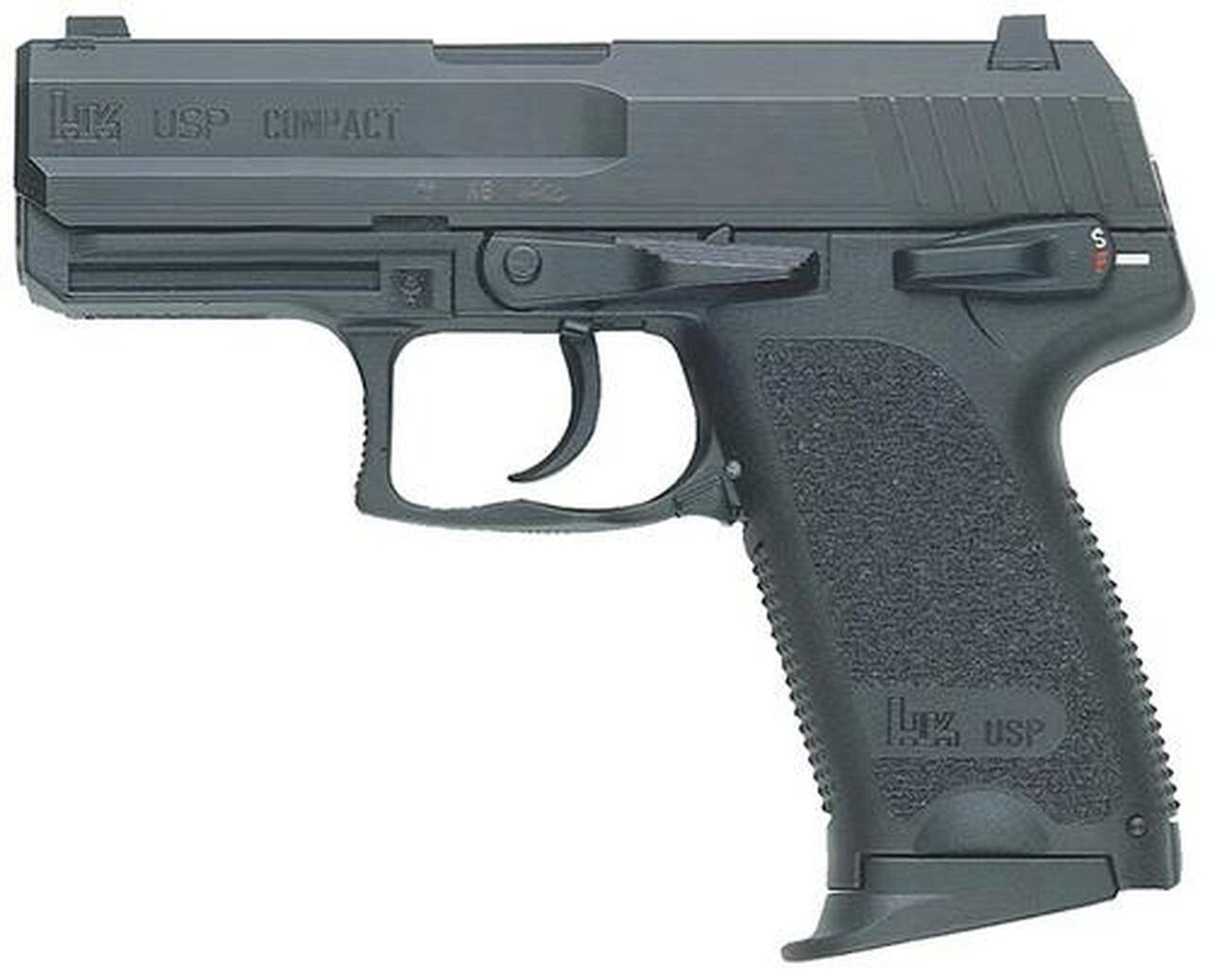 HK USP45 Compact (V7) LEM DAO, two 8rd magazines