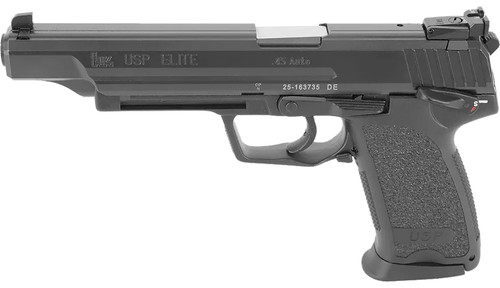 HK USP45 Elite V1 .45 ACP, 4.41″ Barrel, Black, 10rd
