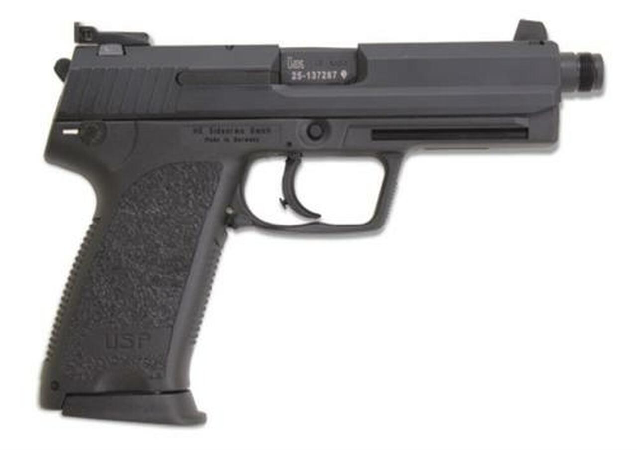 HK USP45 Tactical (V1) DA/SA, safety/decocking lever on left, two 10rd magazines