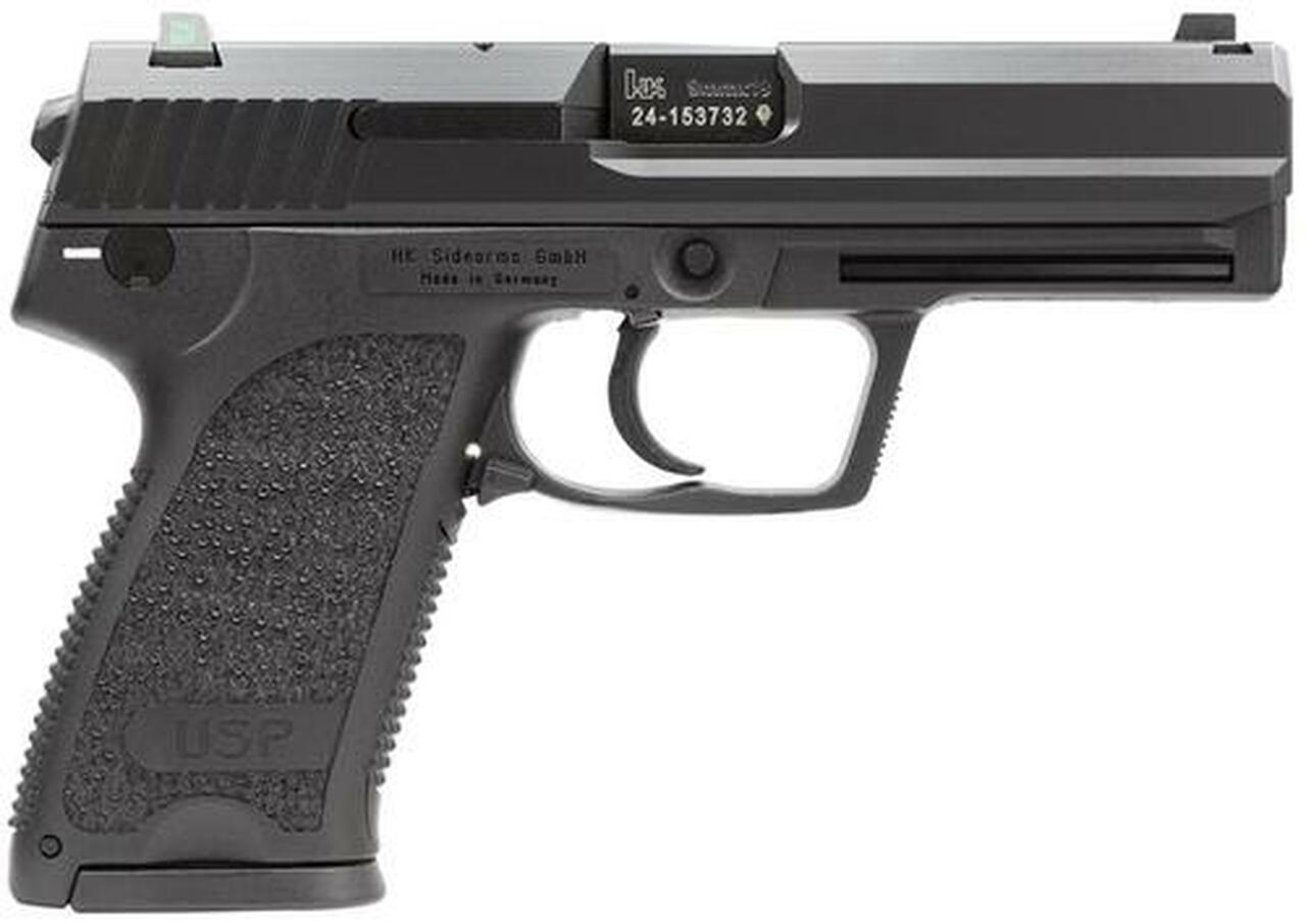 HK USP9 (V7) LEM DAO, three 15rd magazines and night sights