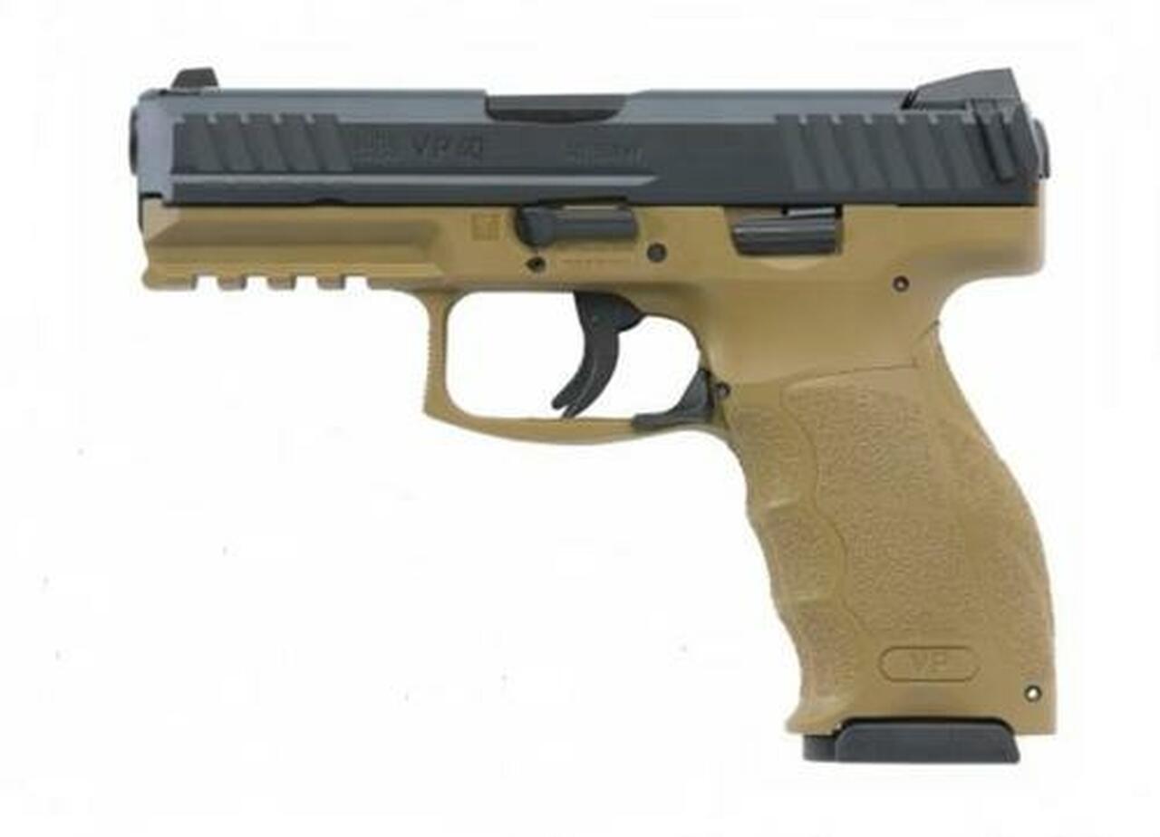 HK VP40, .40 S&W, 4.09″, 13rd, FS, FDE