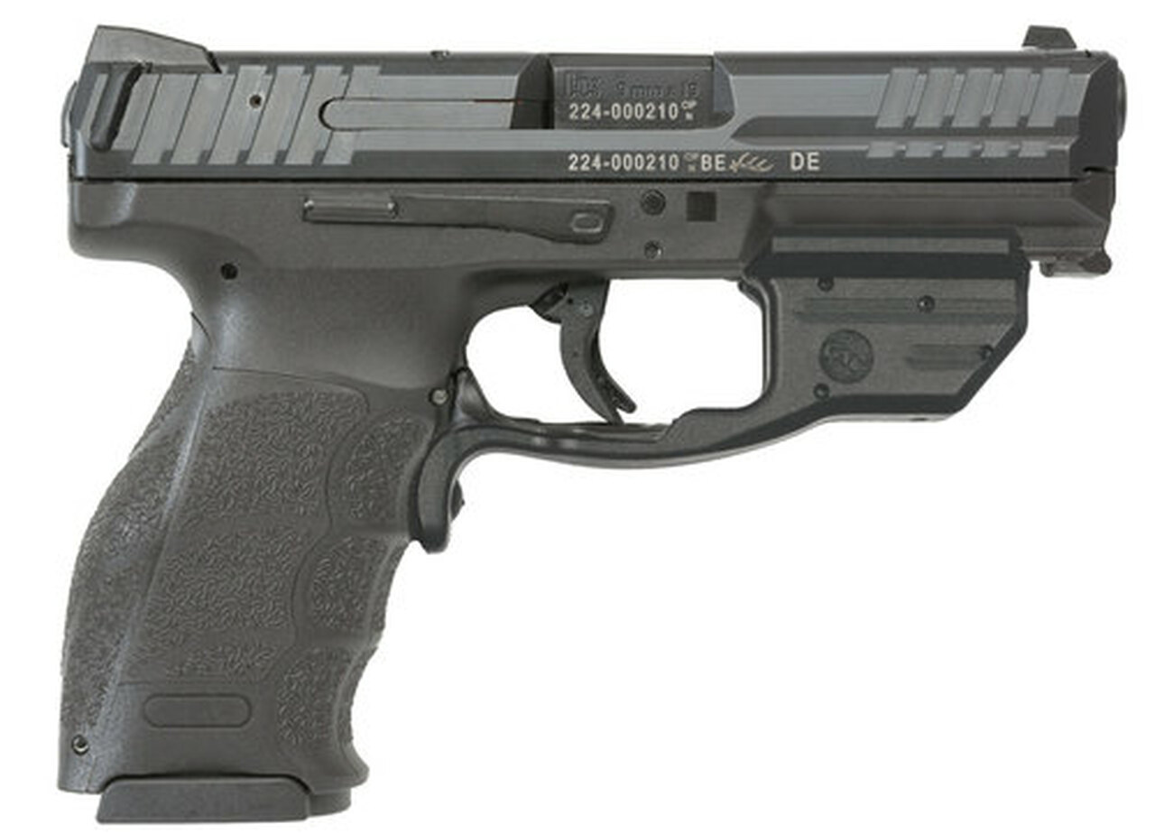HK VP9, 9mm, Green Laserguard and two 15Rd Magazines
