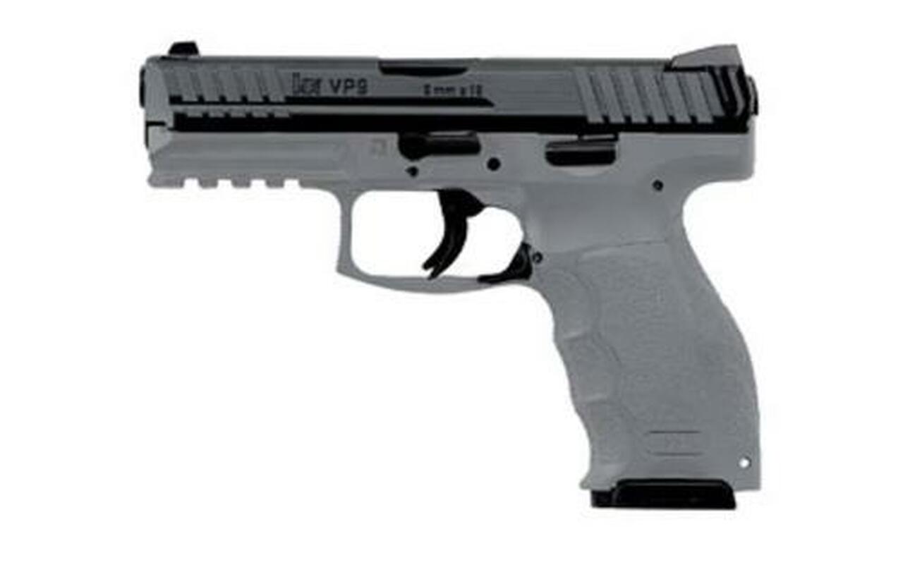 HK VP9, 9mm, (Grey) two 10Rd Magazines