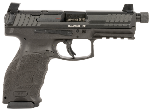 HK VP9-B Tactical 9mm, 4.7″ Threaded Barrel, Black, Optic Ready, 17rd