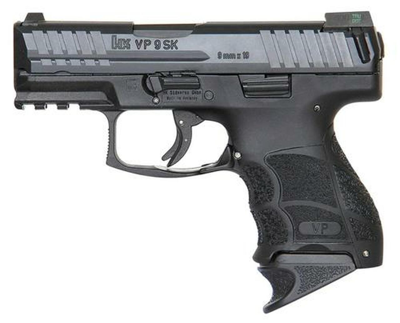 HK VP9 SK, 9mm, 3.39″, Black, 10rds