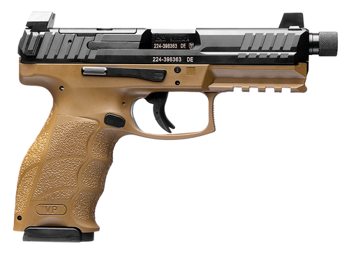 HK VP9 Tactical B 9mm, 4.7″ Barrel, Flat Dark Earth, Night Sights, 10rd