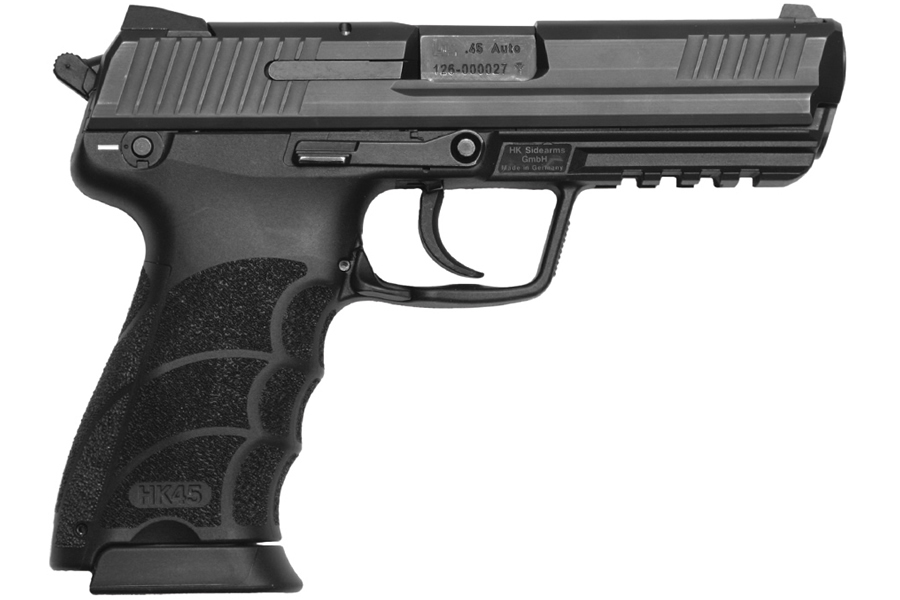 HK45 45 Auto Black Centerfire Pistol