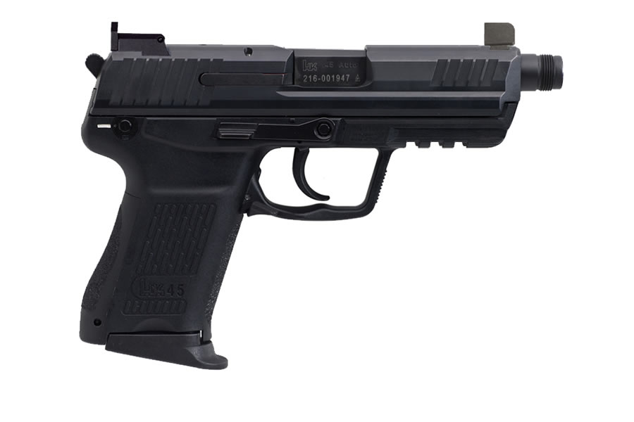 HK45 Compact Tactical 45 ACP Pistol with Threaded Barrel