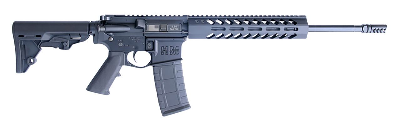HM Defense GuardianF5 5.56/.223, 16″ Barrel, CQB Stock, M-LOK, Black, 30rd