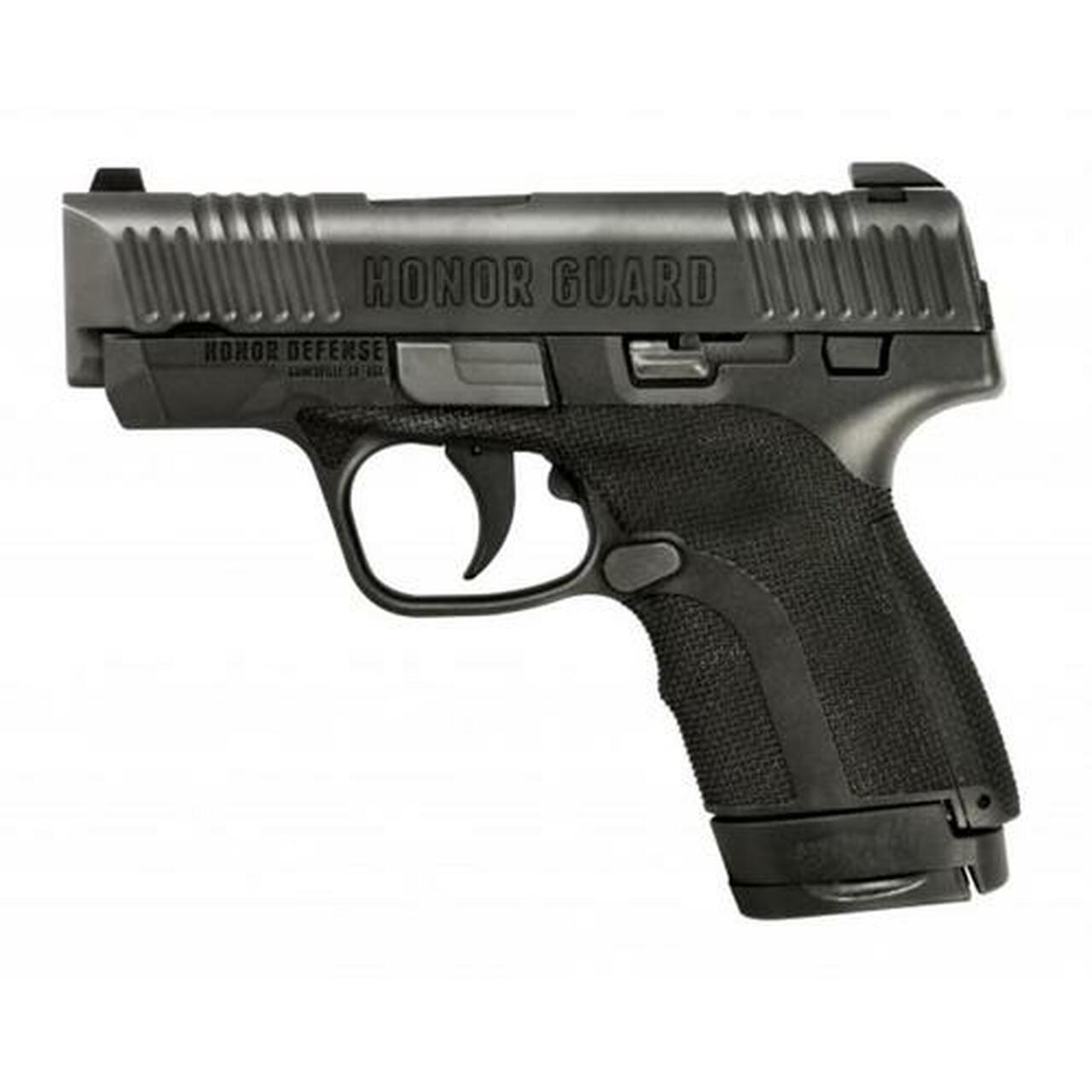 Honor Defense Honor Guard 9mm SubCompact, 3.2″, Black, 7rd/8+1