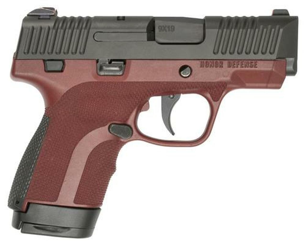 Honor Defense Honor Guard Sub-Compact 9mm, 3.2″, 7rd, Mahogany