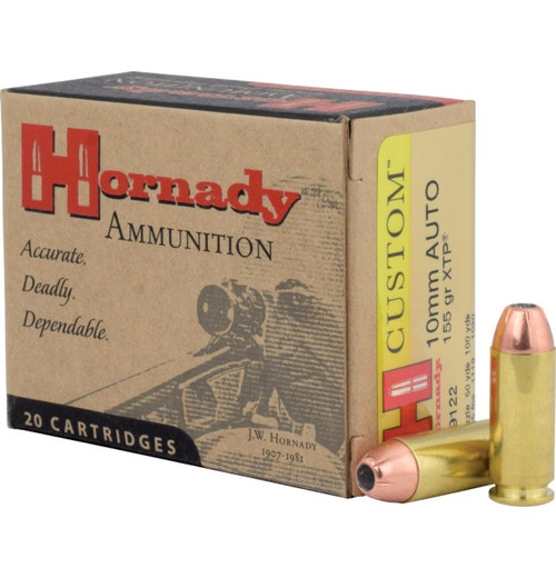 Hornady American Gunner 10mm 155gr, HP XTP, 20rd Box