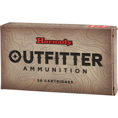 Hornady Outfitter Hunting 300 Win Mag, 180gr, Copper Alloy eXpanding, 20rd Box