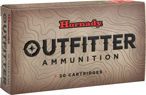 Hornady Outfitter Hunting 6.5 Creedmoor, 120gr, CX, 20Bx/10Cs