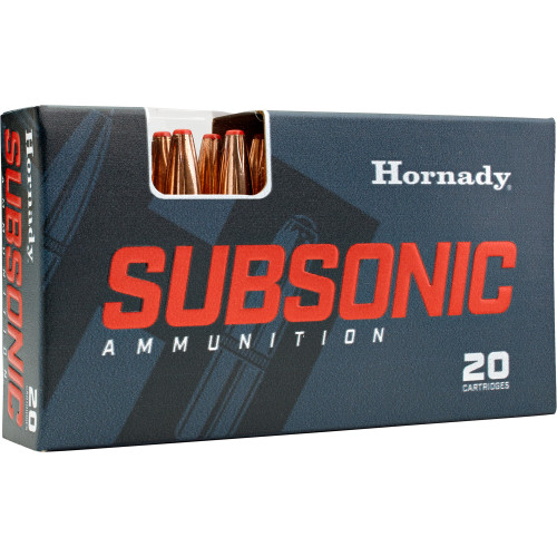 Hornady Subsonic Hunting 350 Legend 250gr, Sub-X 20Bx/10Cs