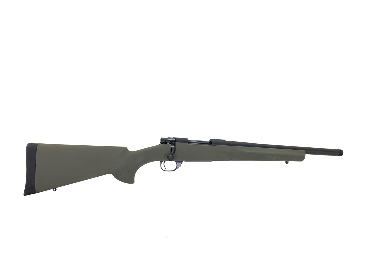 Howa 1500 308 Win, 16.25″ Heavy Threaded Barrel, Blued/Green, 4rd