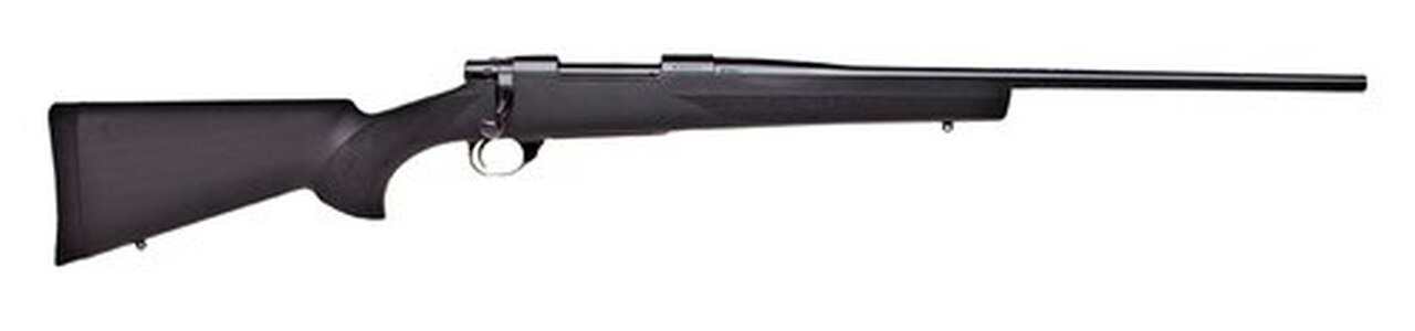 Howa 1500 Hogue .308 Win, 20″ Threaded Heavy Barrel, Black Hogue Overmolded Stock, 5rd