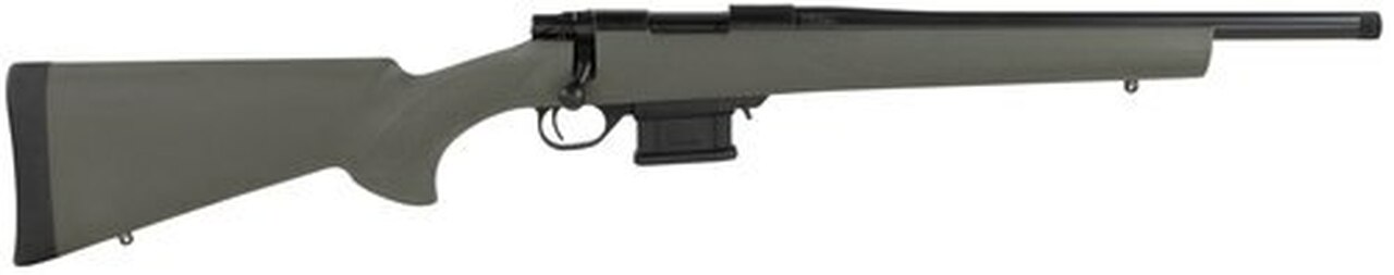 Howa 1500 Mini Action .300 Blackout, 16″ Barrel, HTI Pillar-Bedded Stock, OD Green, 10rd